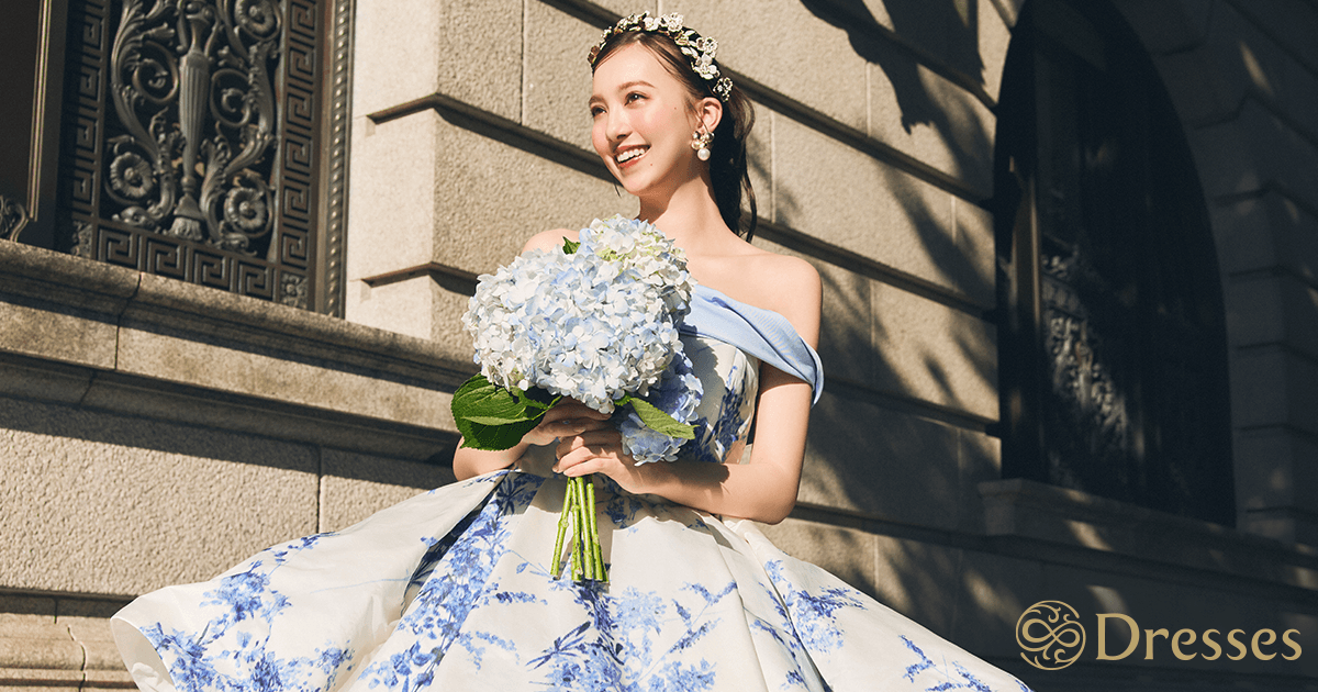 Dress Style】ガーデンウェディングにぴったりのナチュラルテイストな