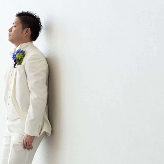 福岡　結婚式　ハカタギグランヒューリ　タキシード　JUNO