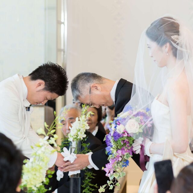 福岡　結婚式　ハカタギグランヒューリ　チャペル　教会式