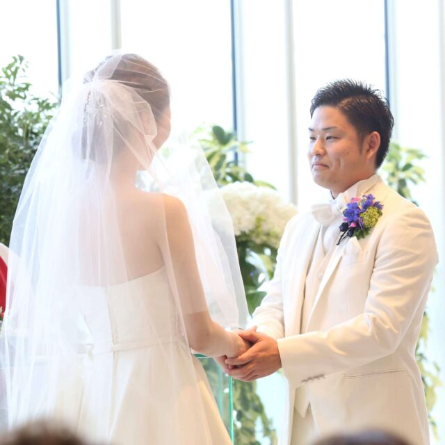 福岡　結婚式　ハカタギグランヒューリ　チャペル　教会式