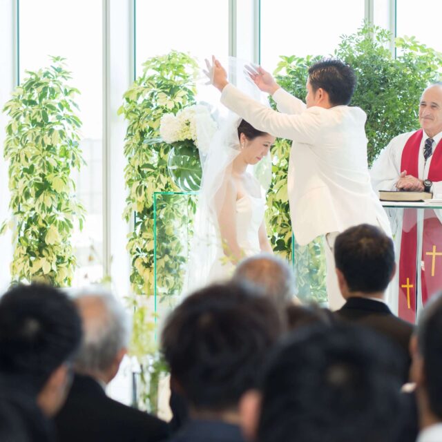 福岡　結婚式　ハカタギグランヒューリ　チャペル　教会式