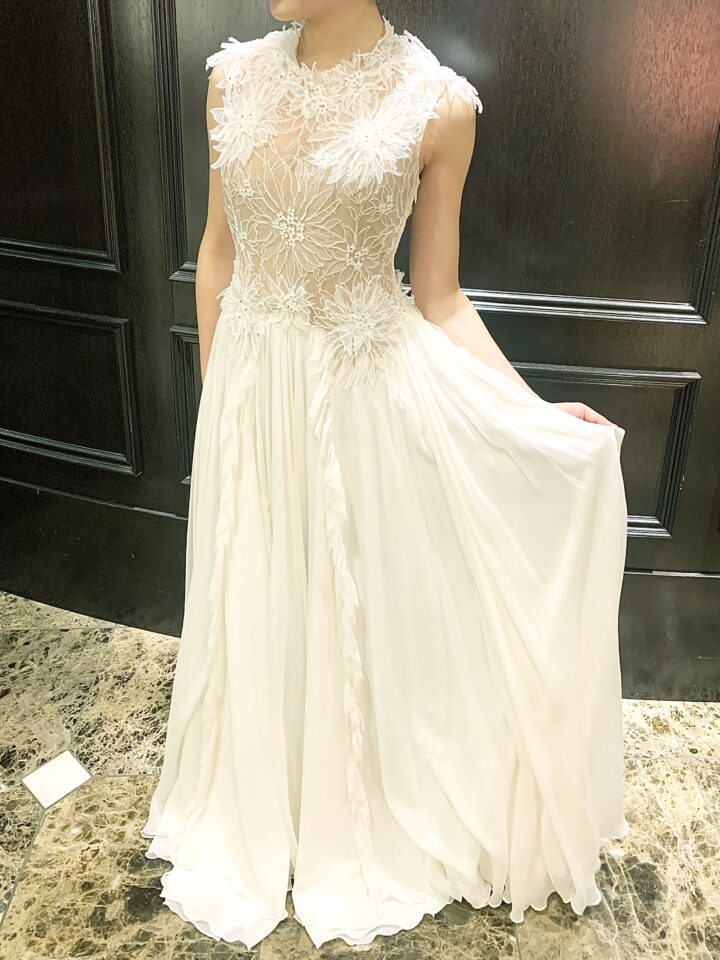 Dana Harel(ダナハレル)のフラワーモチーフドレス