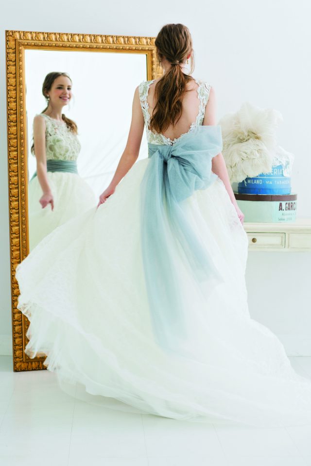 素敵なカラードレス サッシュベルト オリジナル 花嫁/ 舞台ドレスフォーマル/ドレス