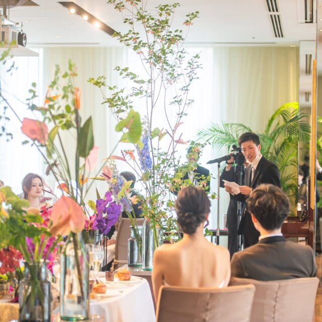 リストランテクボツ　結婚式　福岡　披露宴
