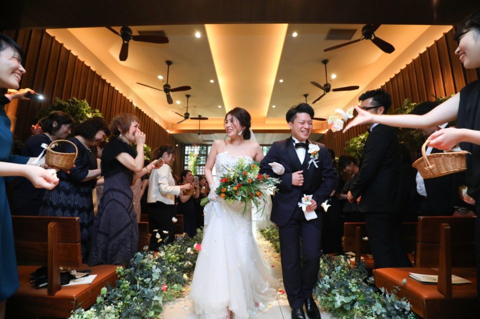 WITH THE STYLE(ウィズ ザ スタイル)　結婚式　挙式　退場