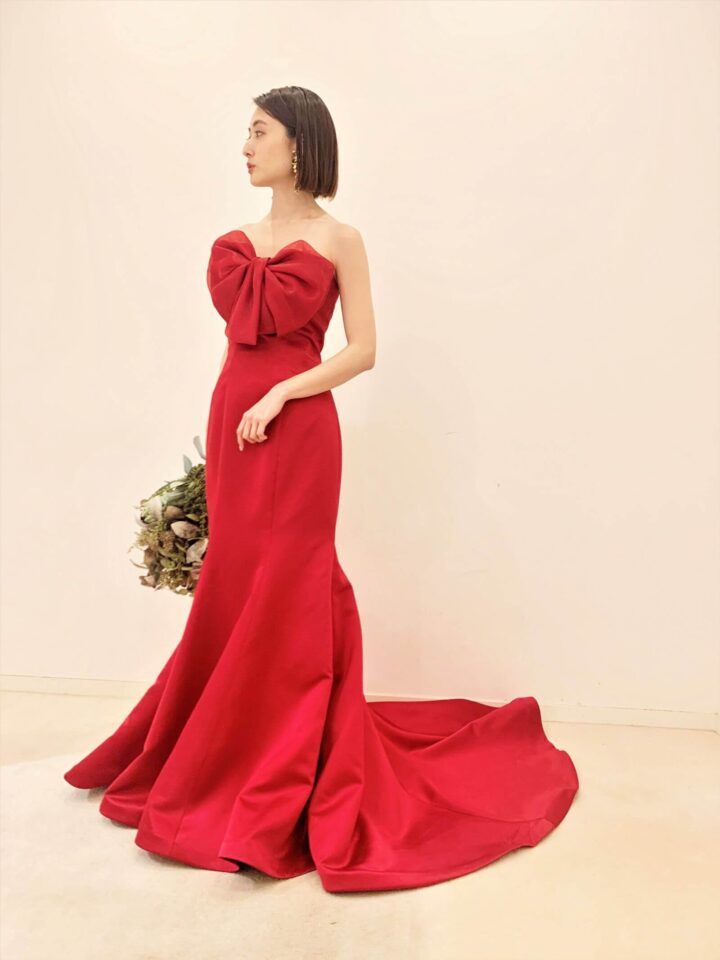 Fiore Bianca(フィオーレビアンカ)　赤のマーメイドドレス 似合う人