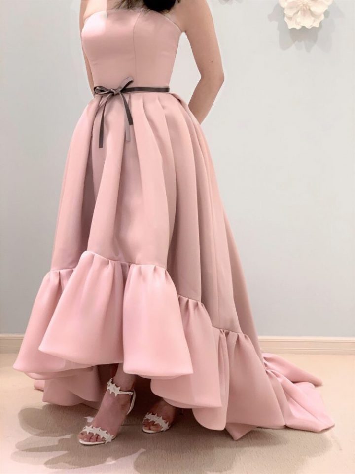 FioreBianca（フィオーレビアンカ）オリジナルドレス　Pink　フィッシュテール　